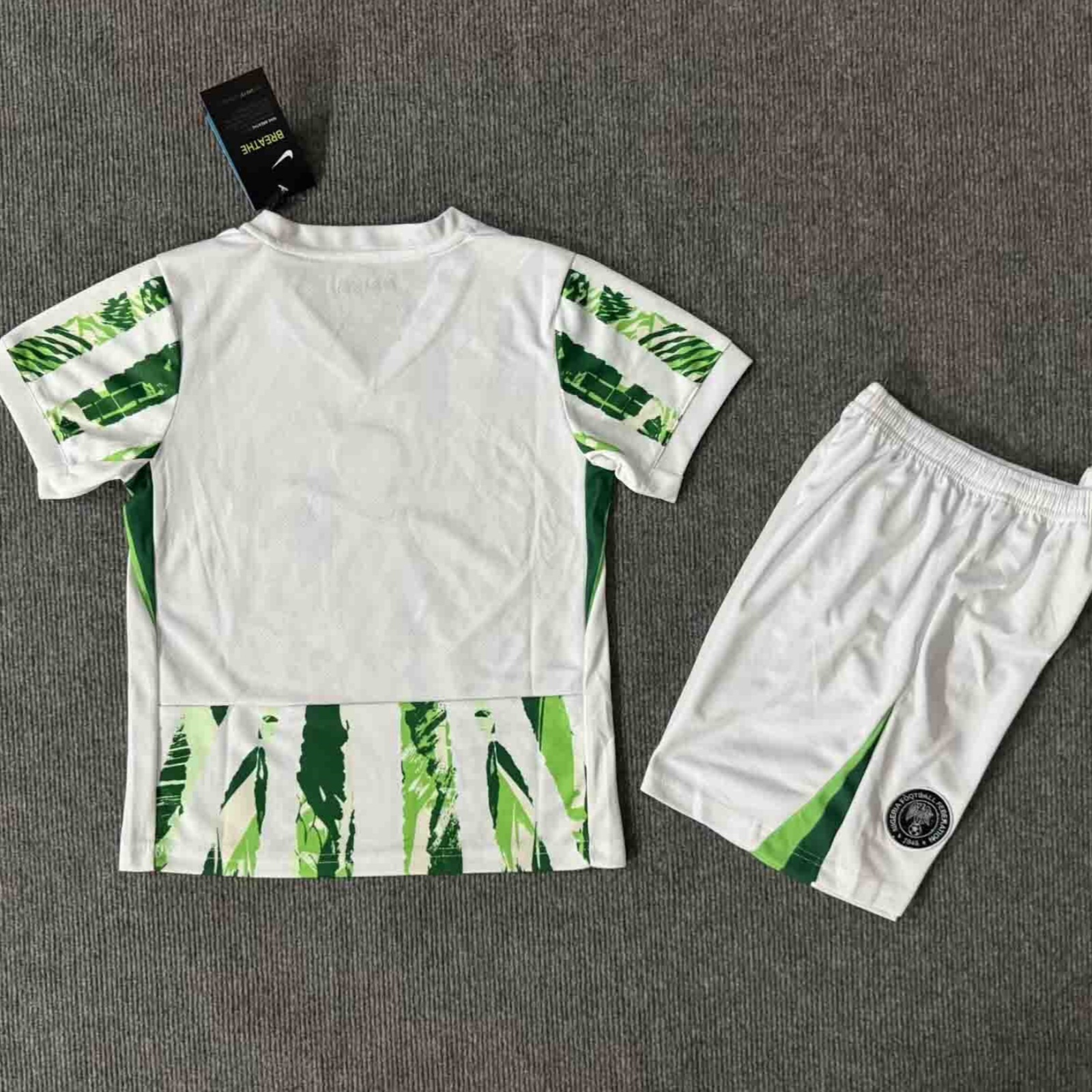 2025 Nigeria Home Kid Kits Youth Apparels AAAAJersey Yupoo 1