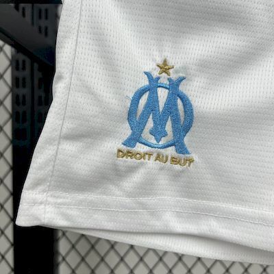 25-26 Olympique Marseille Home Kid Kits Youth Apparels Sino AAAAJersey Supply Yupoo 4