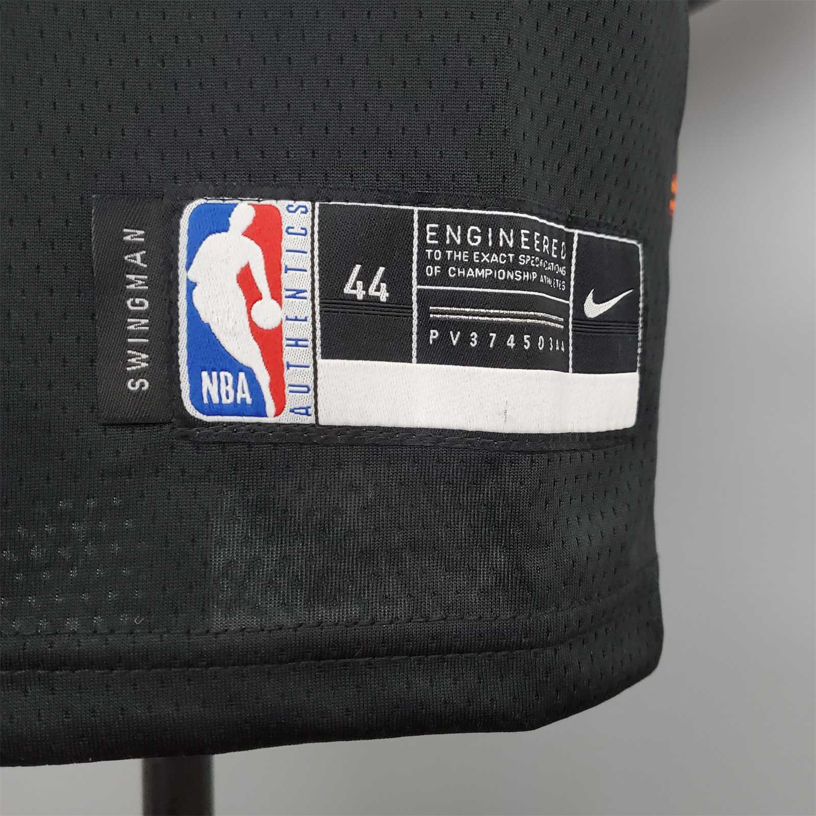brooklyn#21 Brooklyn Nets City version black 2