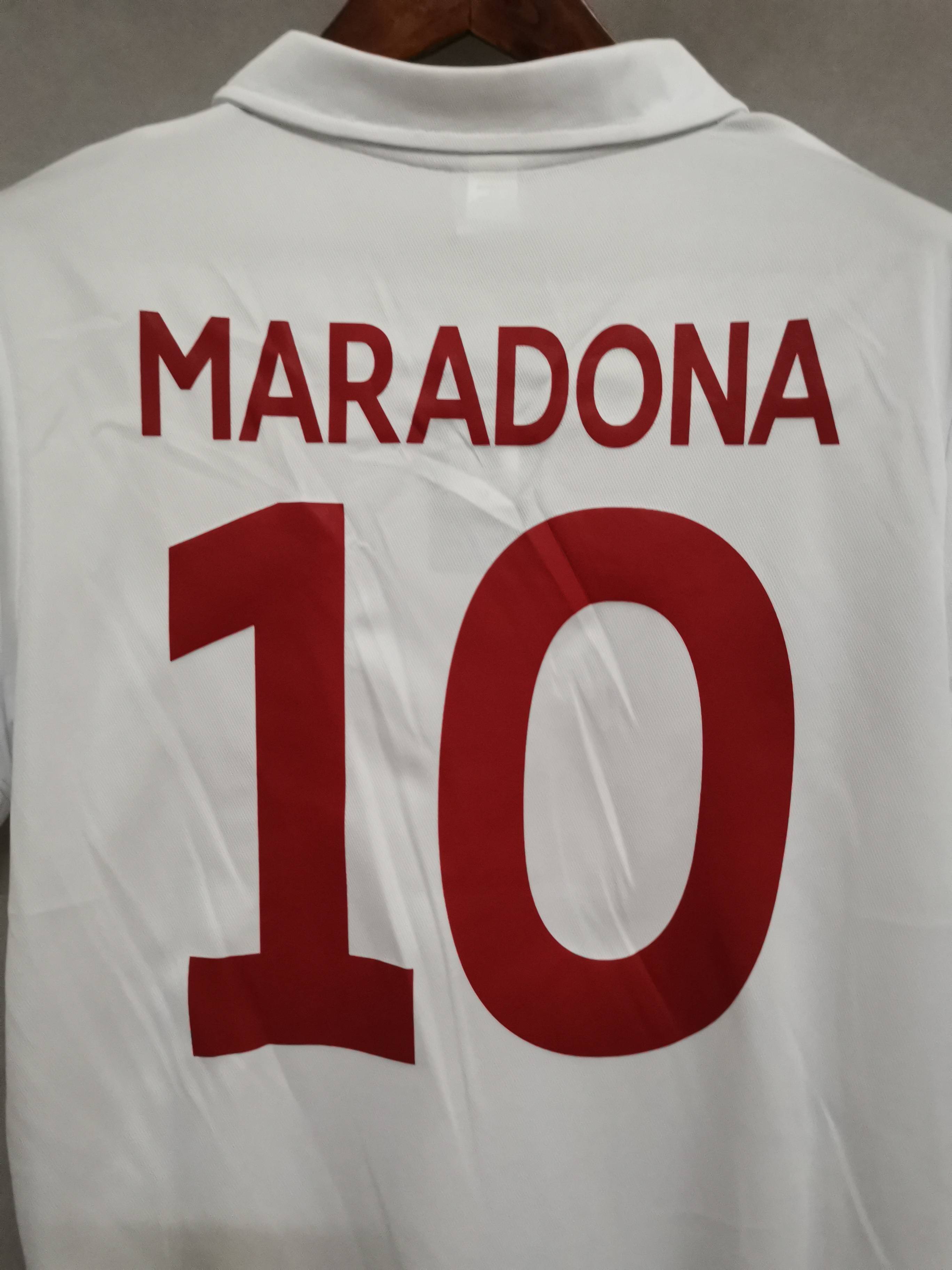 87-88 Napoli away white 2