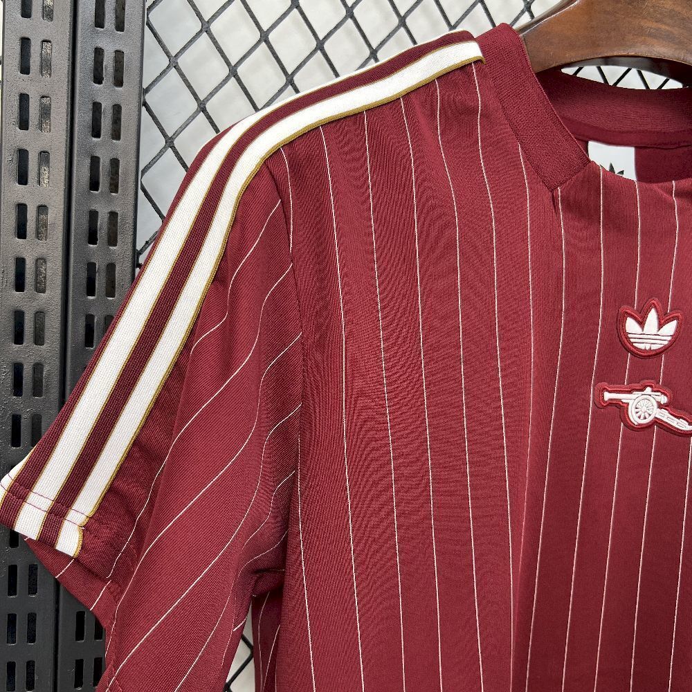 25-26 Arsenal Casual Retro Style Football Red Shirt AAAAJersey Yupoo 3