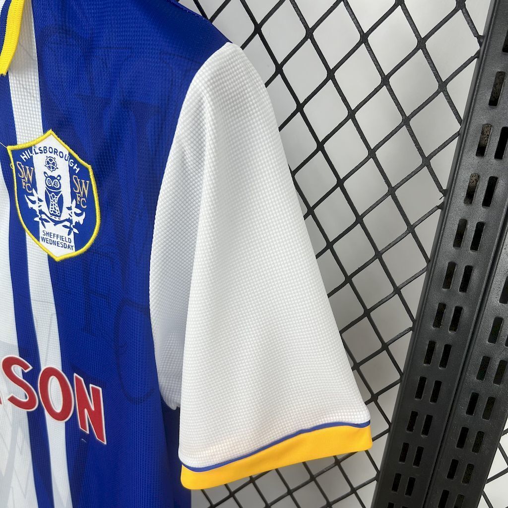 97-98 Sheffield Wednesday Retro Kit Vintage Shirt AAAAJersey Supply Yupoo 3