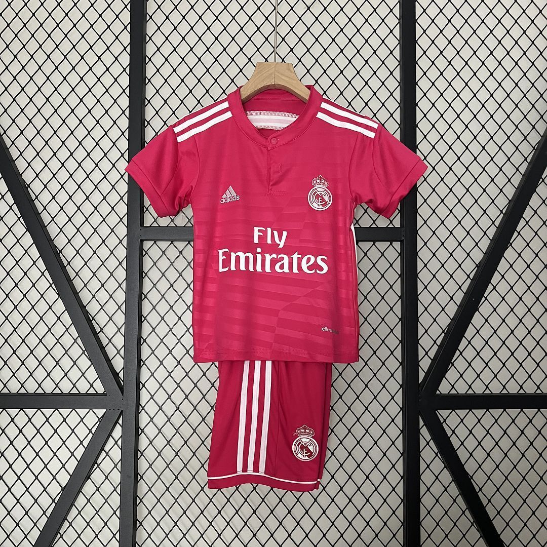 14-15 Real Madrid Away Retro Kids Kits Vintage Children Sets Football Jerseys Yupoo