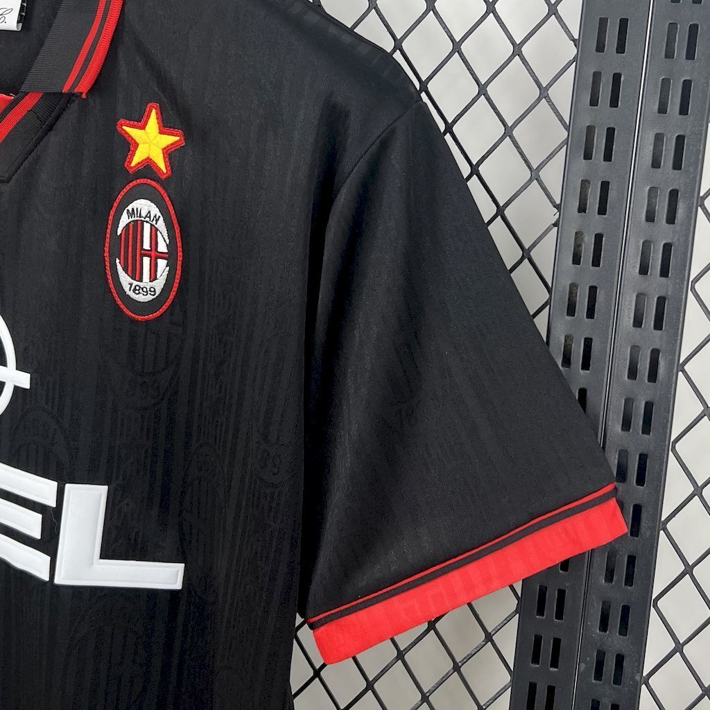 97-98 AC Milan Fourth Retro Kit Vintage Shirt AAAAJersey Wholesale Yupoo 4