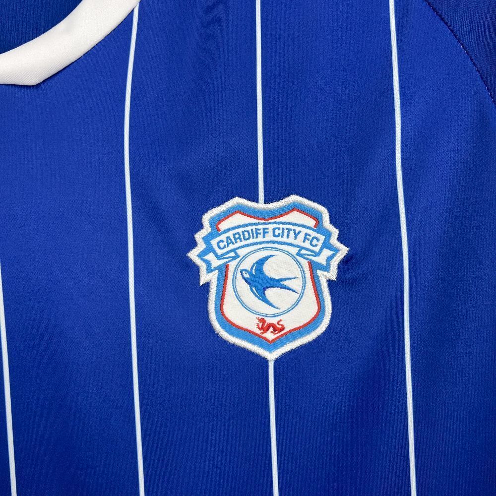 25-26 Cardiff City Home Kit Sport Football Blue T-Shirt AAAAJersey Supplier Yupoo 4