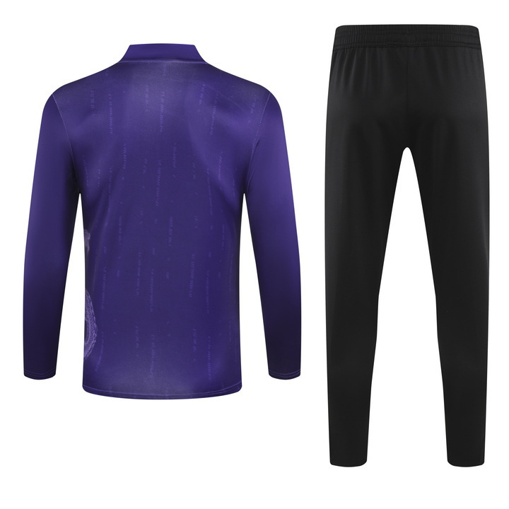 24-25 Real Madrid Long Sleeve Training Suit Football Shirts 2
