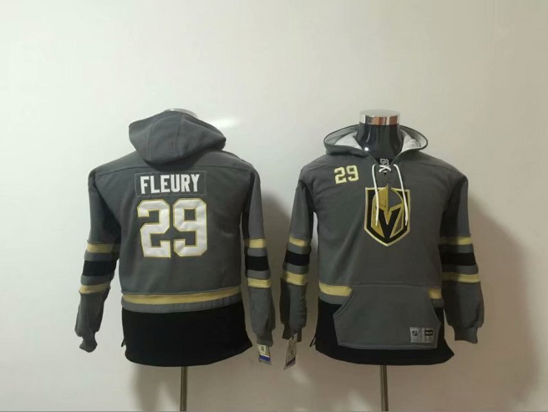Vegas Golden Knights kids hoodie ice hockey jersey SM-LXL 维加斯金骑士队童装帽衫冰球服