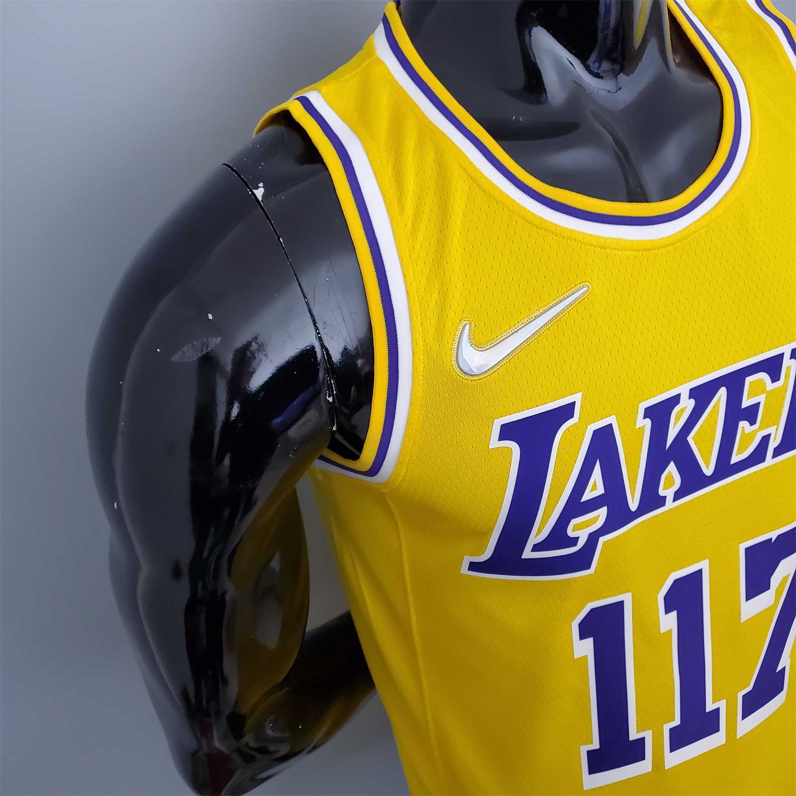 75th Anniversary master chief#117 Lakers White X-BOX Joint Yellow 4