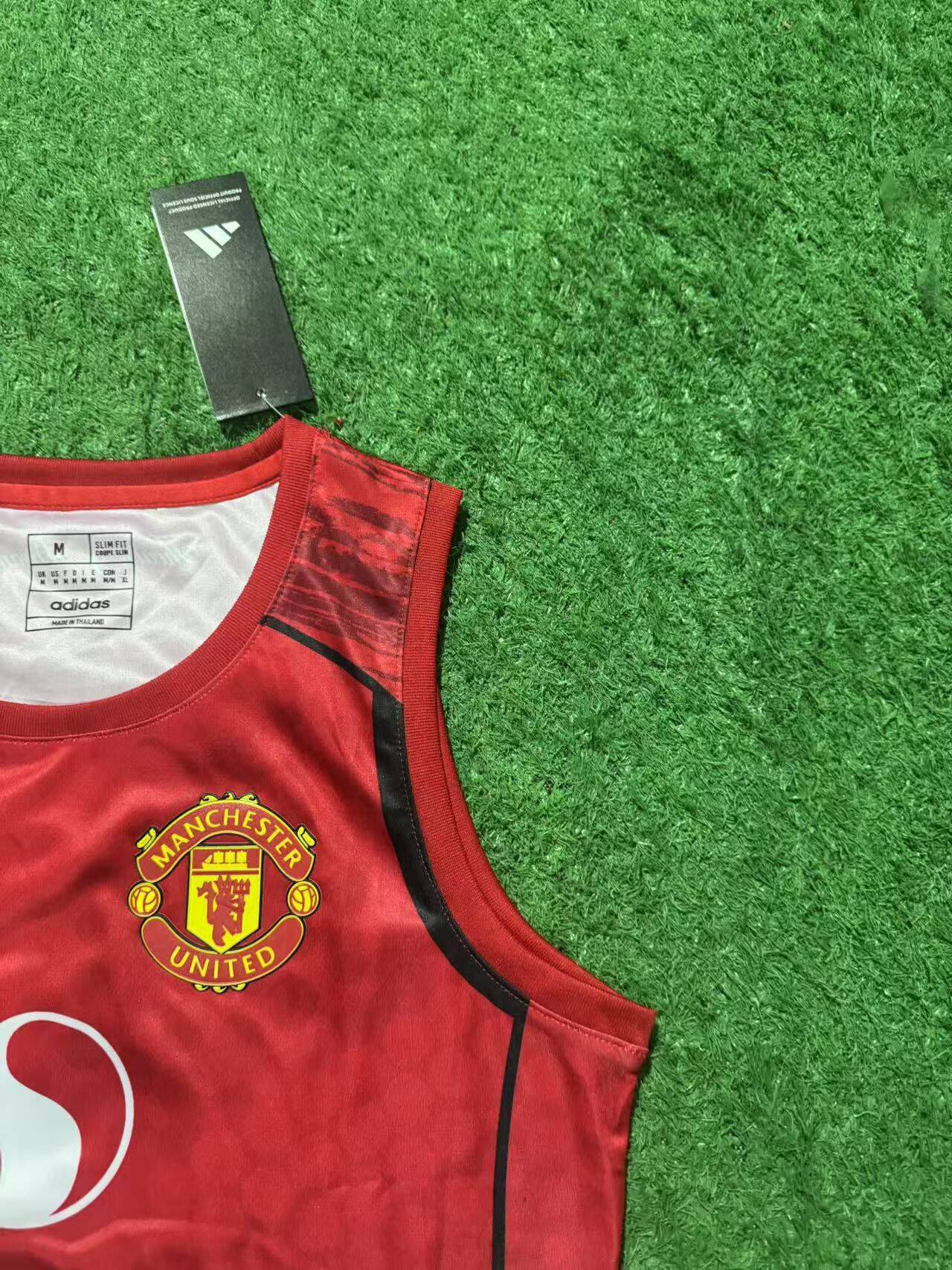 25-26 Manchester United Home Women's Summer Player Version Kit Lady Vest Apparels AAAAJersey Yu 1