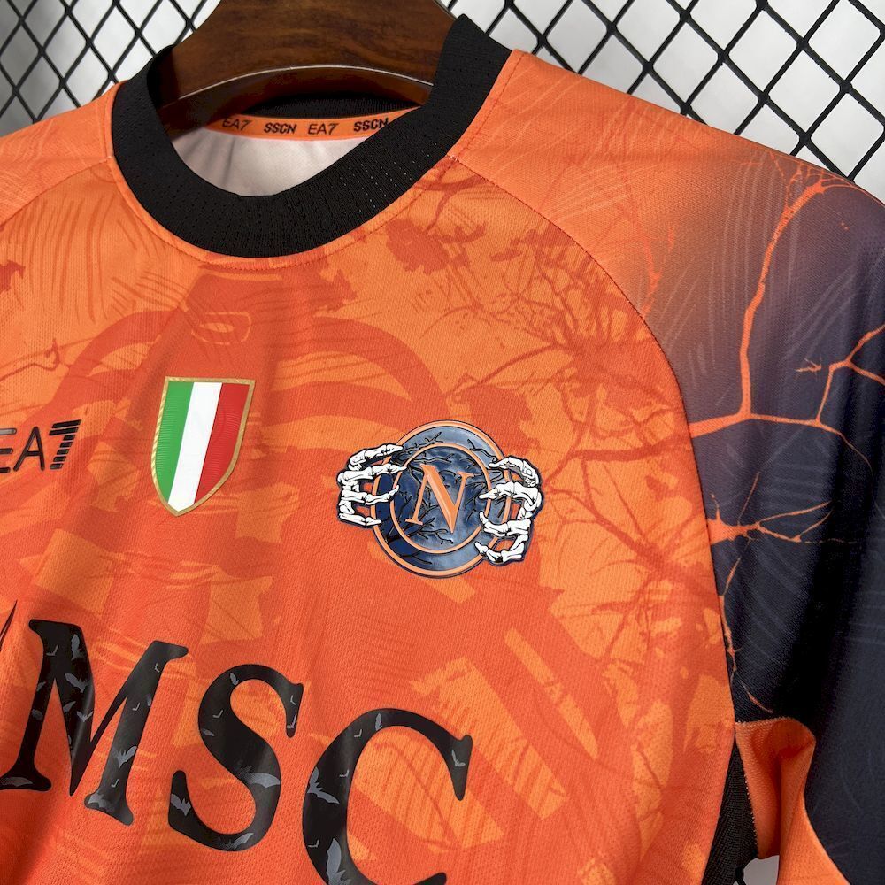 25-26 Napoli Halloween Special Edition Football T-Shirt AAAAJersey Supply Yupoo 5