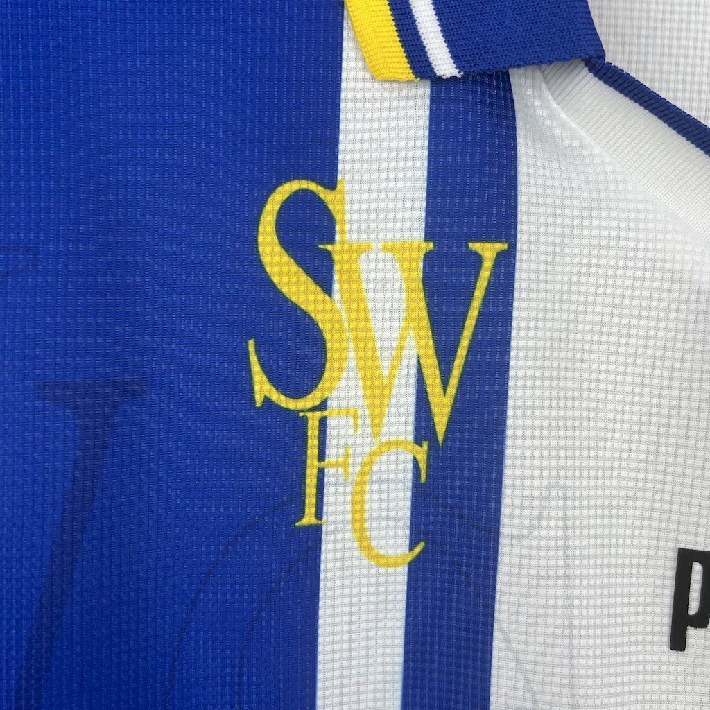 97-98 Sheffield Wednesday Retro Kit Vintage Shirt AAAAJersey Supply Yupoo 4