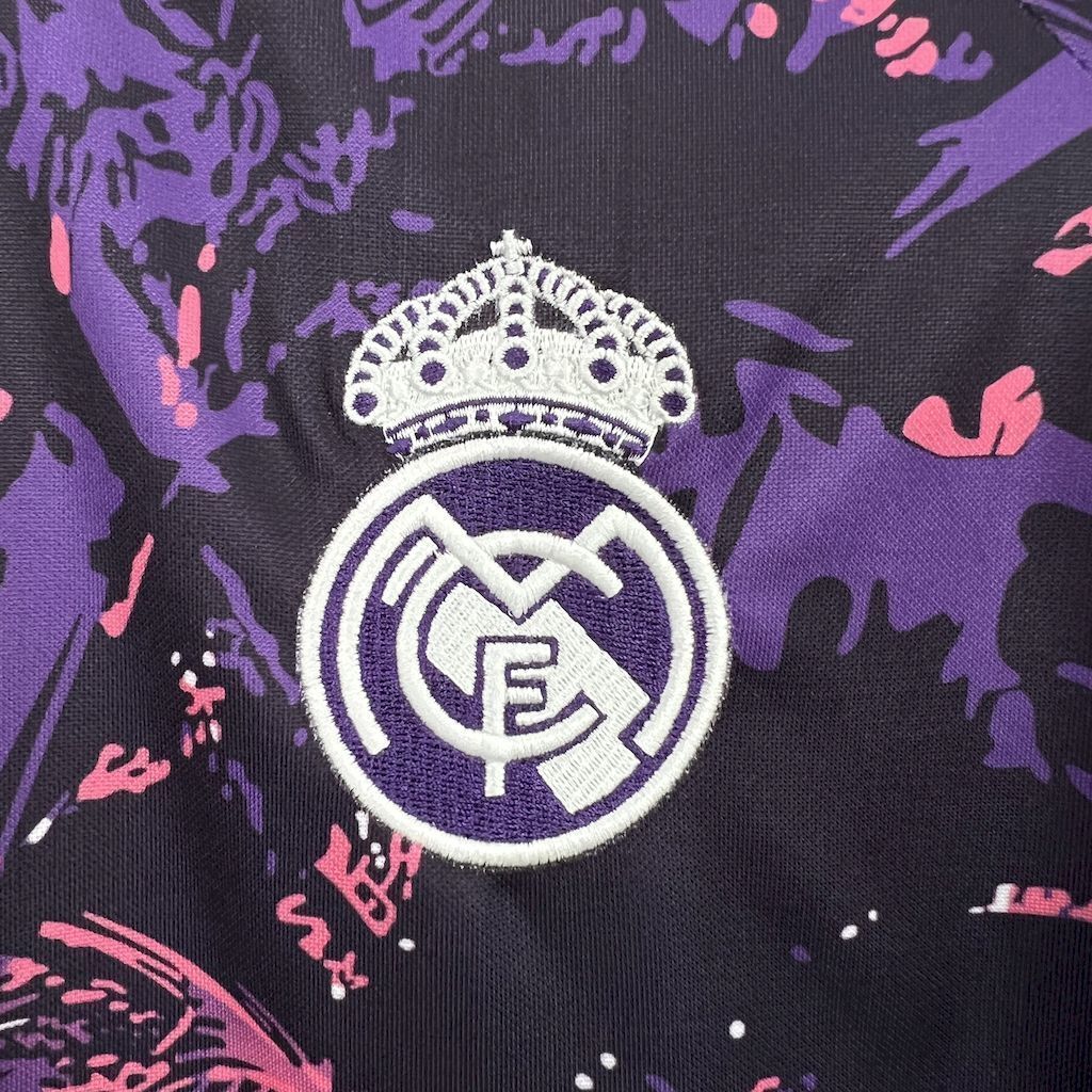 24-25 Real Madrid Purple Special Edition Shirt Football Uniforms AAAAJersey Supplier Yupoo 1