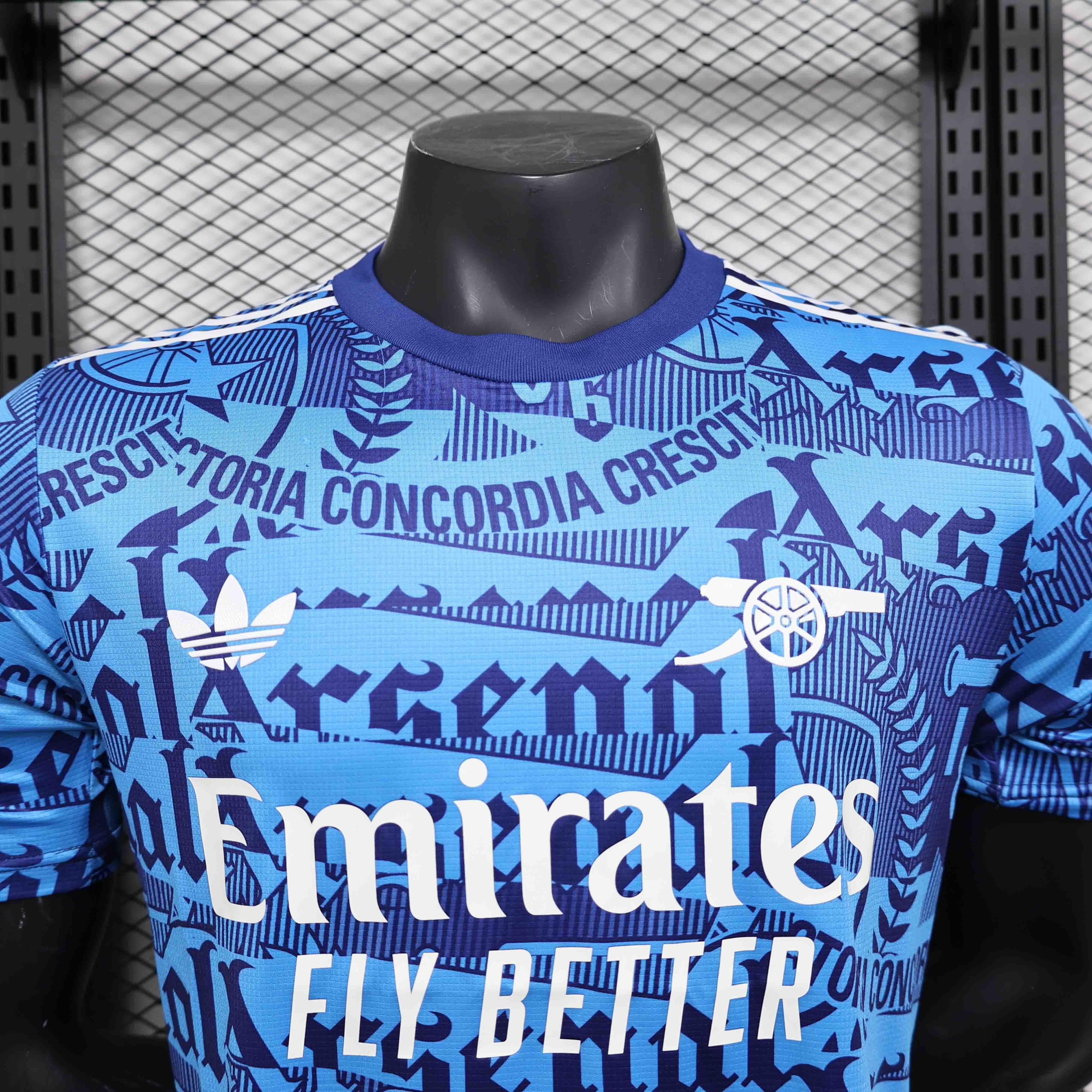 24-25 Arsenal Blue Special Edition Kit Player Version Shirt AAAAJersey Supplier Yupoo 1