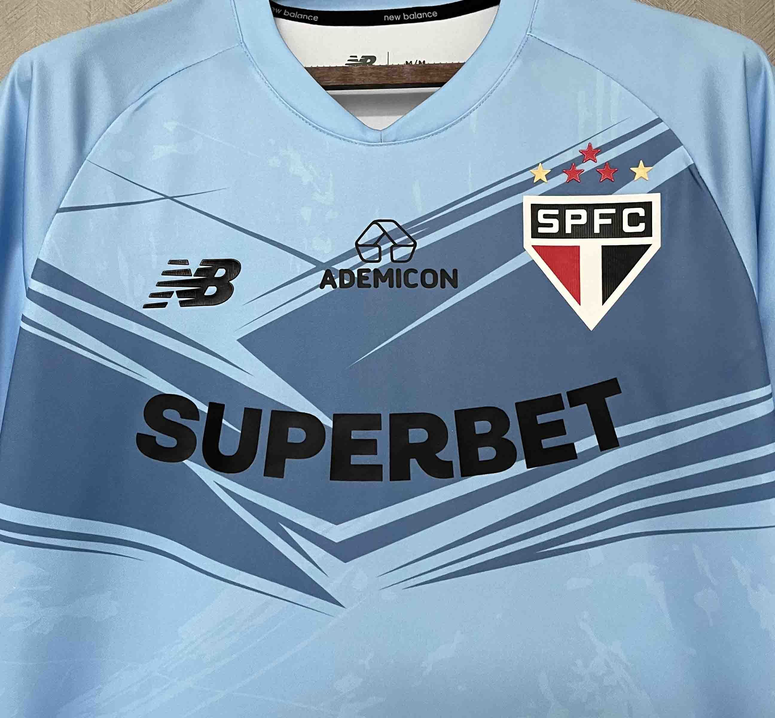 25-26 Sao Paulo Goalkeeper Blue Kit Soccer Uniforms AAAAJersey Supply Yupoo 5