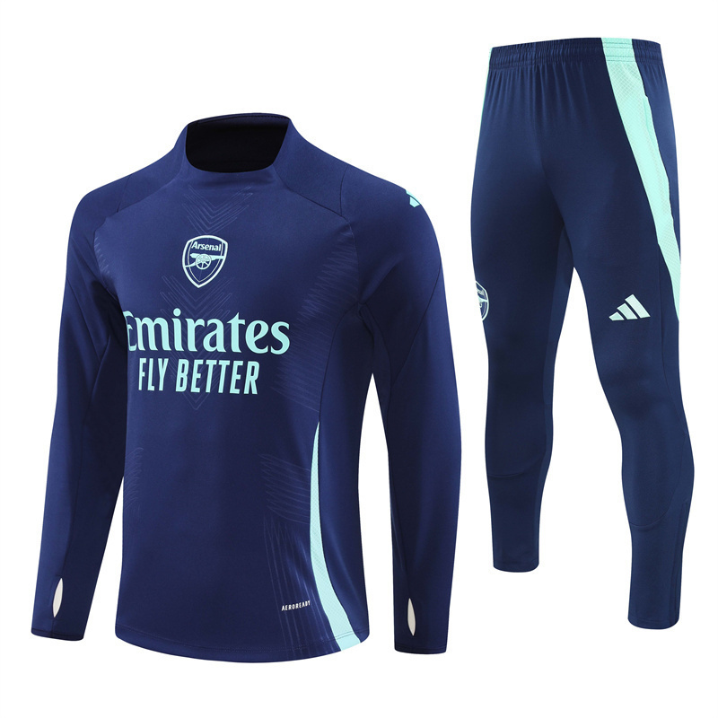 24-25 Arsenal Player Version Long Sleeve Training Suit Football Shirts