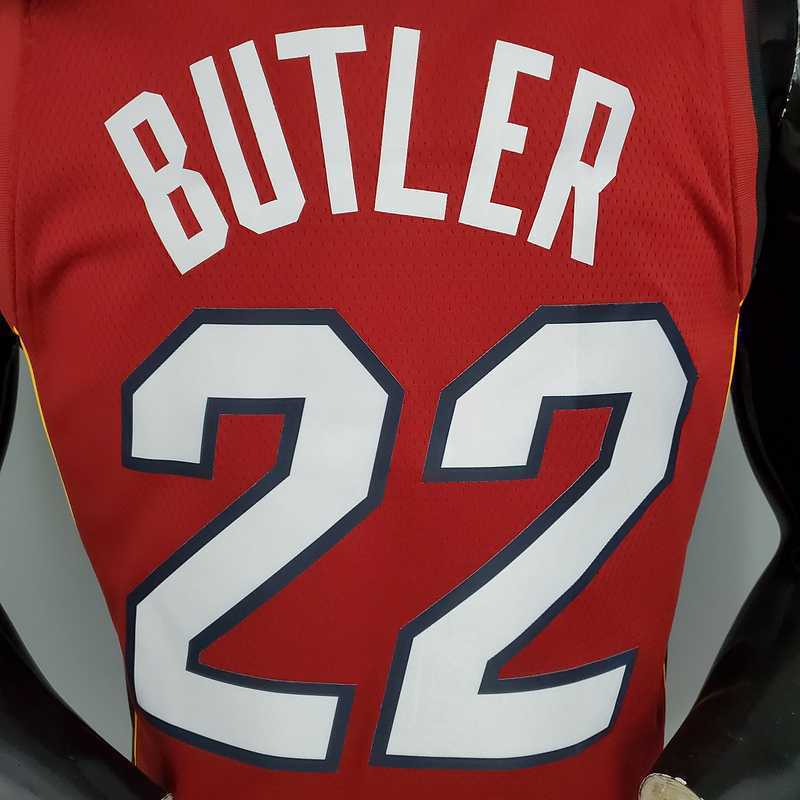 New Miami Heat Jordan BUTLER#22 Burgundy 6