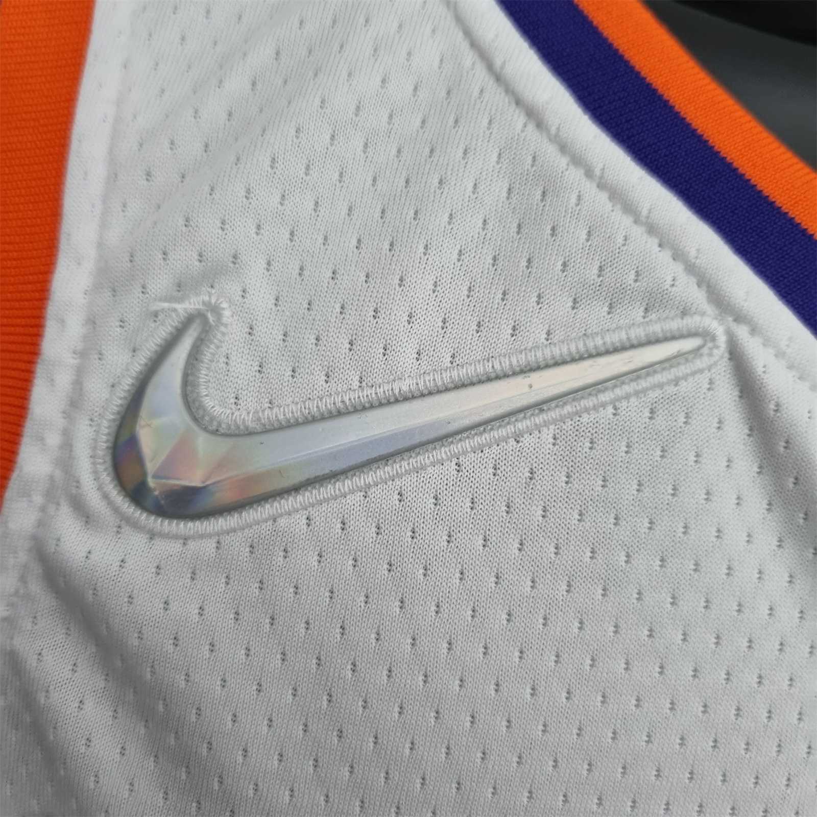 75th Anniversary Ayton #22 Phoenix Suns White NBA Jersey 8