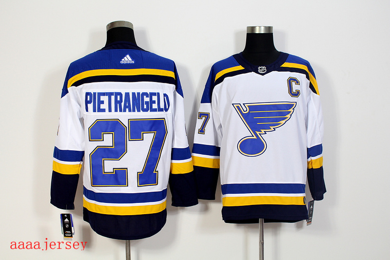 St. Louis Blues ice hockey jersey M-3XL 圣路易蓝调队冰球服 6