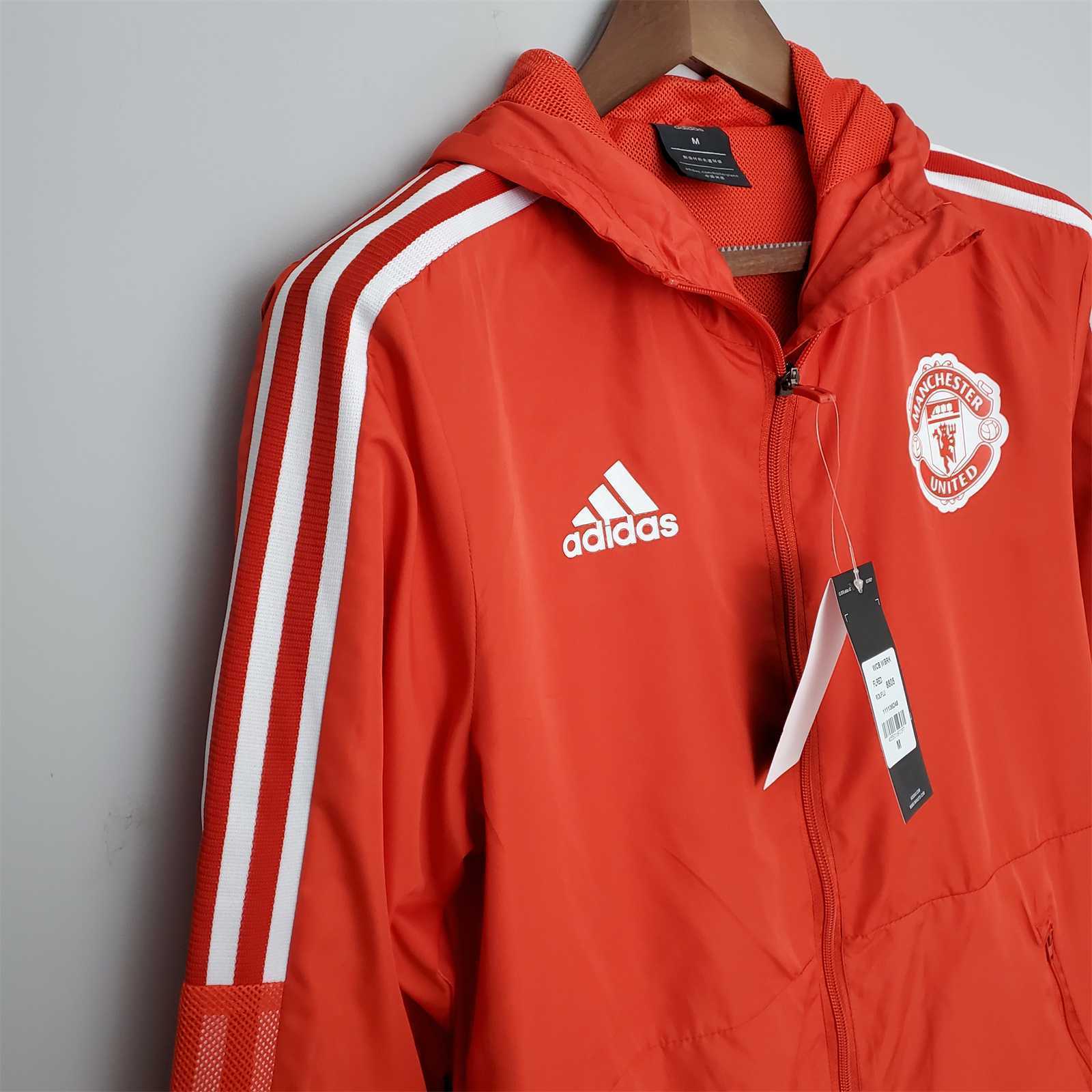 22-23 Manchester United red windbreaker 7