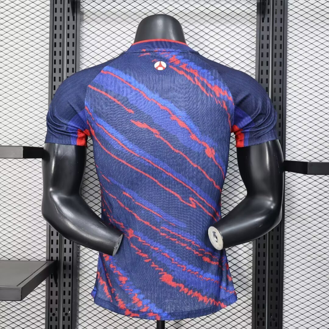 25-26 PSG Special Edition Kit Player Version Maillot été Soccer Sino Shirt AAAAJersey Supply Yu 1