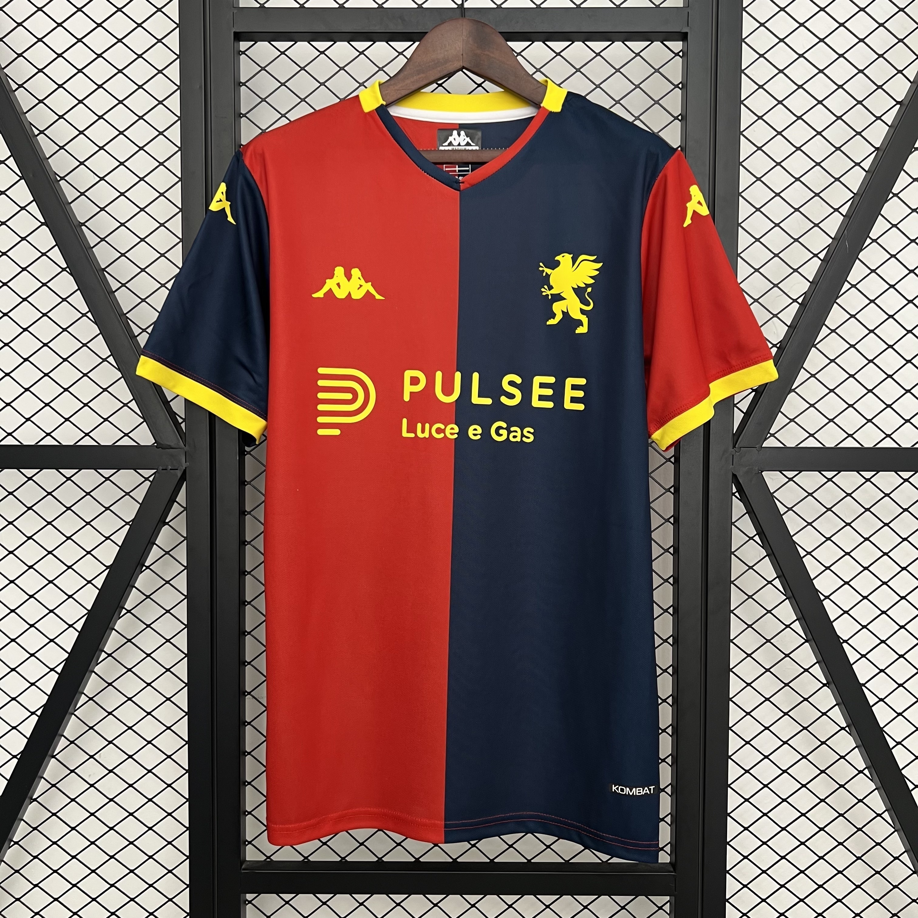 25-26 Genoa CFC Home Kit Shirt Football Uniforms AAAAJersey Cheap Yupoo