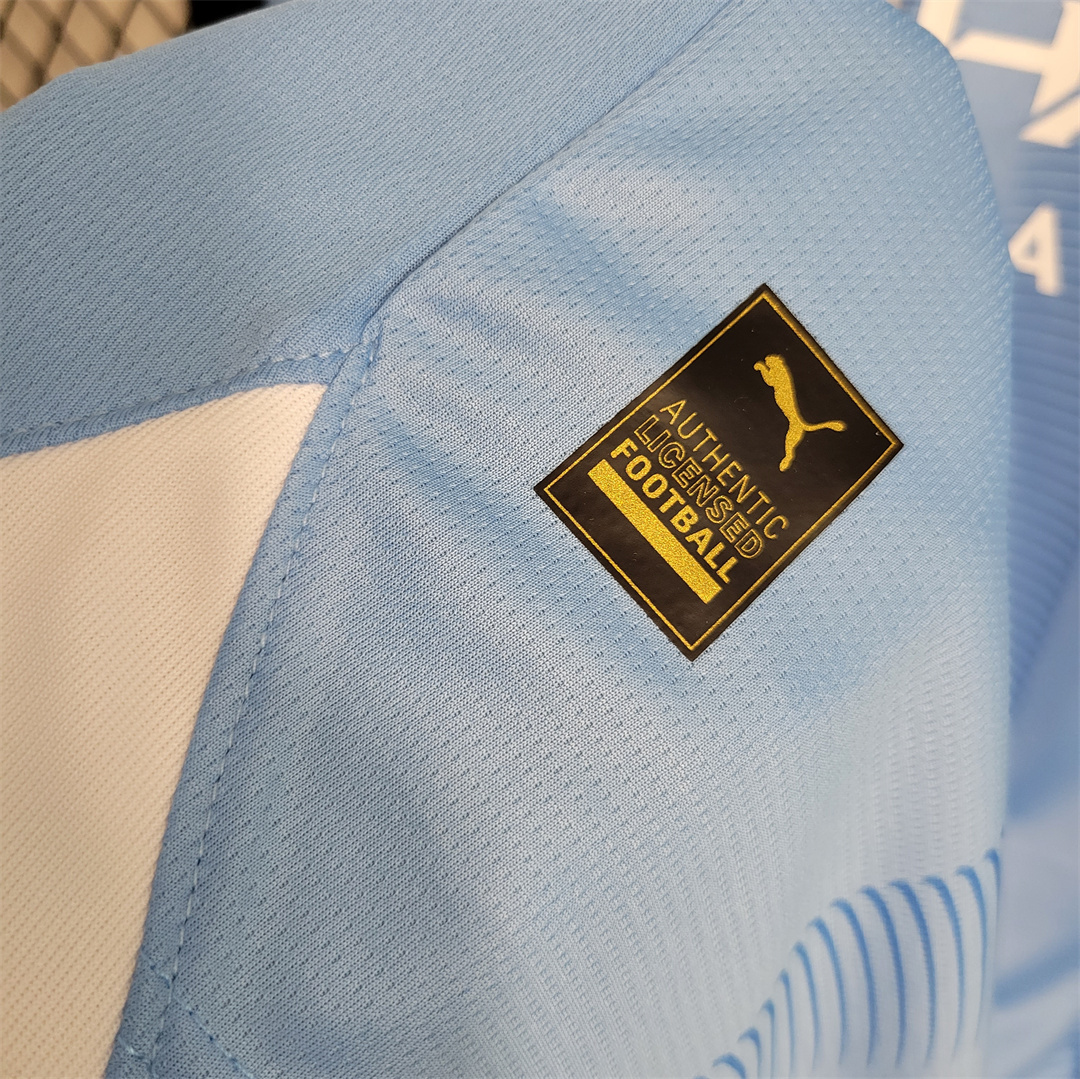 23-24 Manchester City home Long Sleeve 3