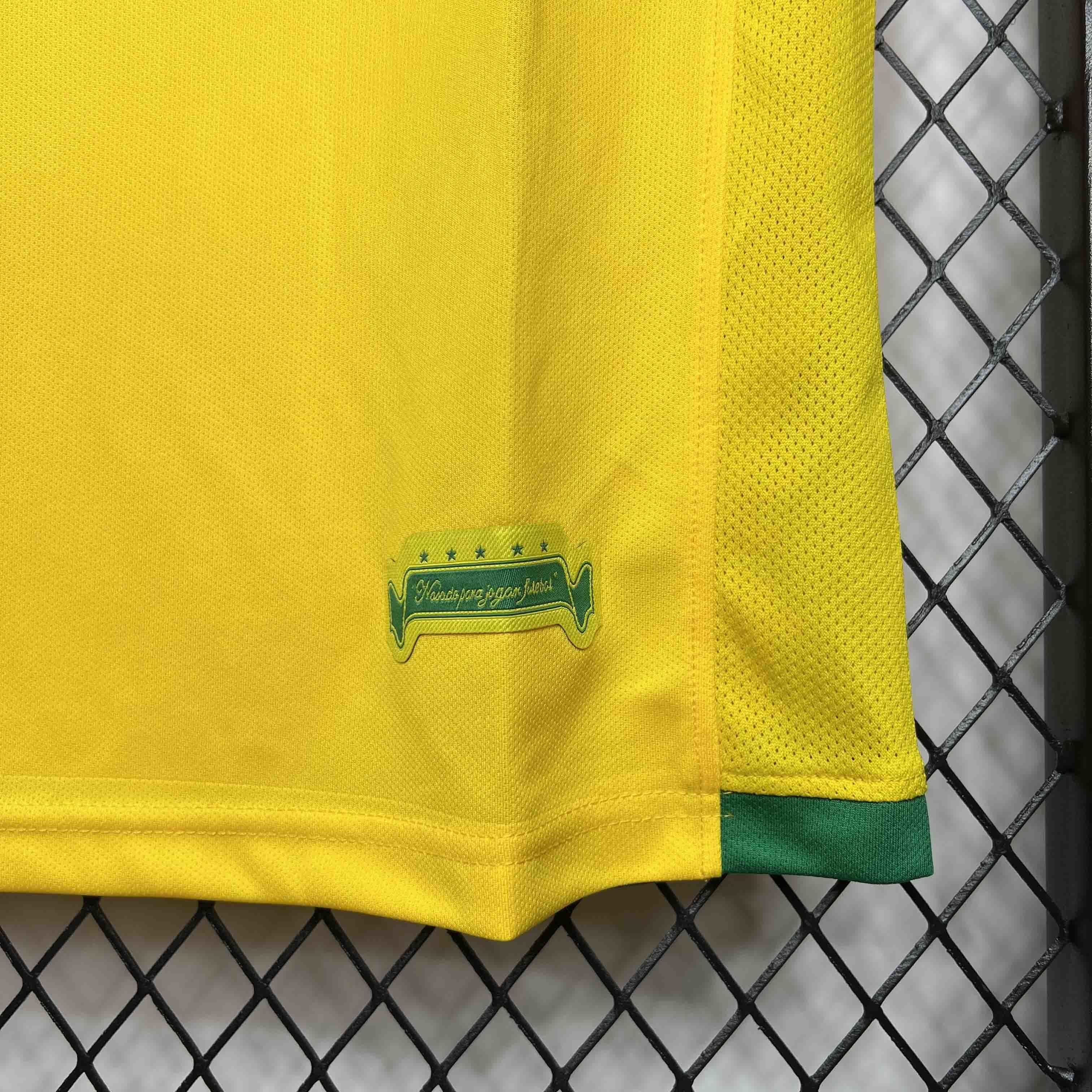 2006 Brazil Home Retro Kit World Cup Football Uniform AAAAJerseys Dropshipping Yupoo 6
