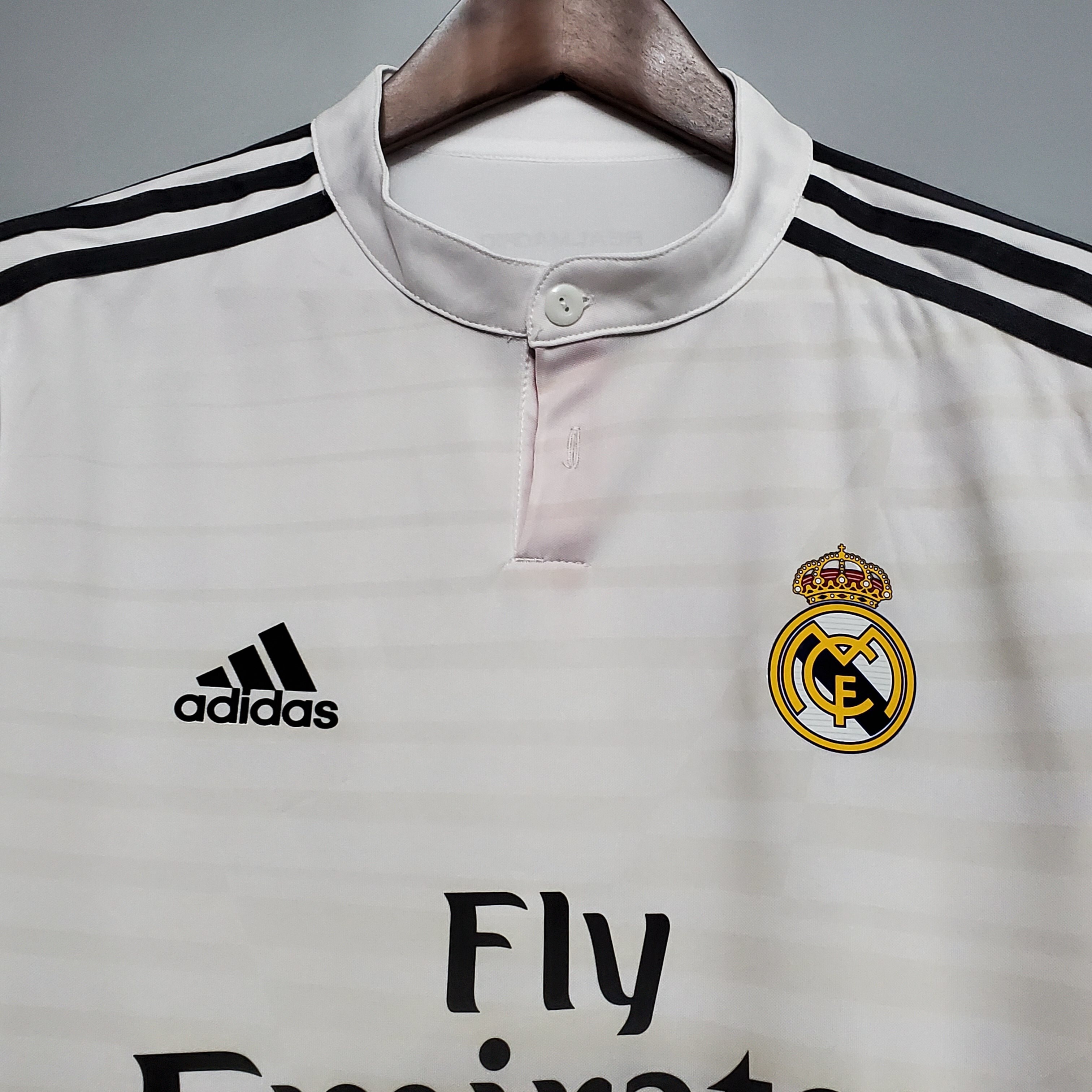 14-15 Real Madrid home Long Sleeve 4