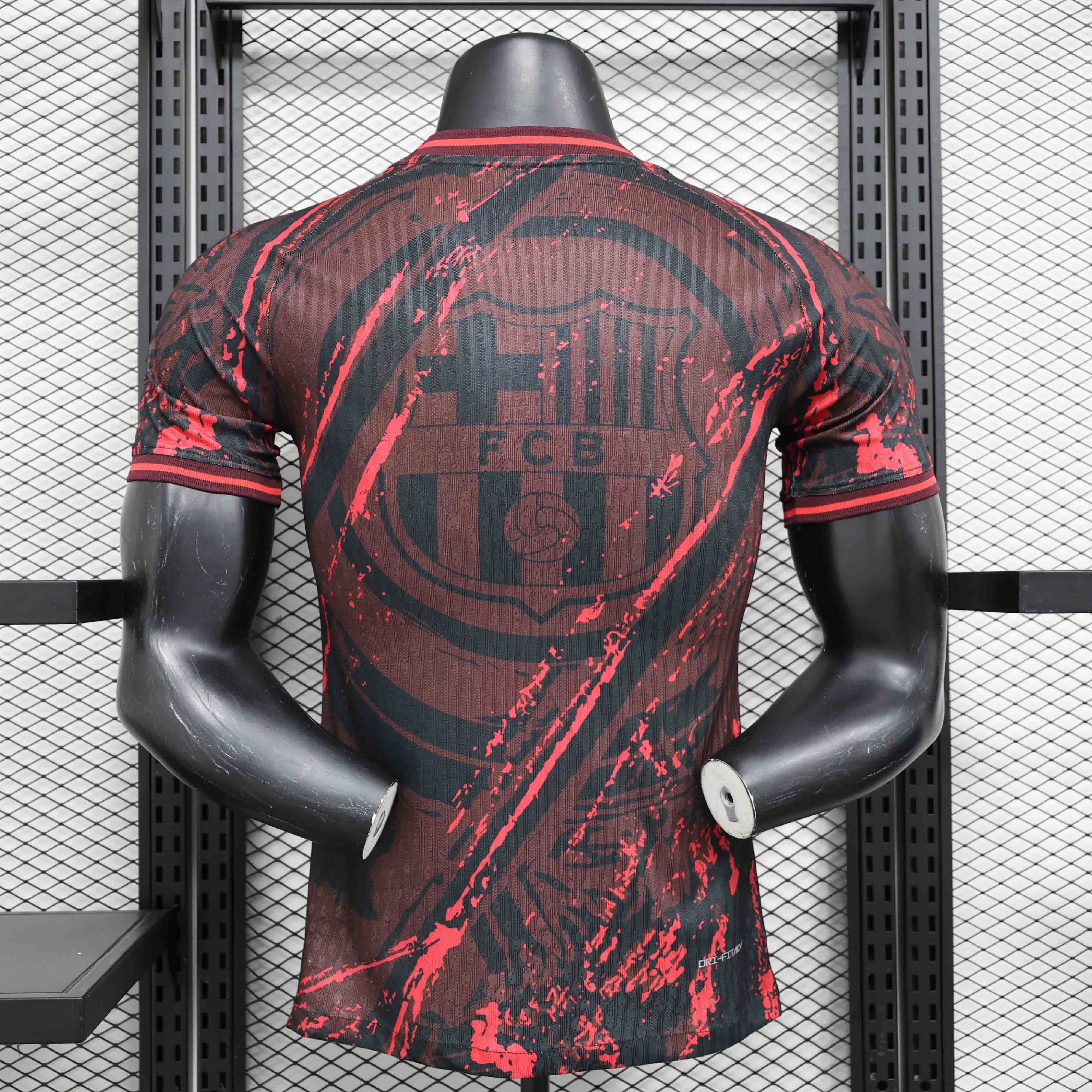 24-25 Barcelona Red Special Edition Player Version Shirt Soccer AAAAJersey Yupoo 2