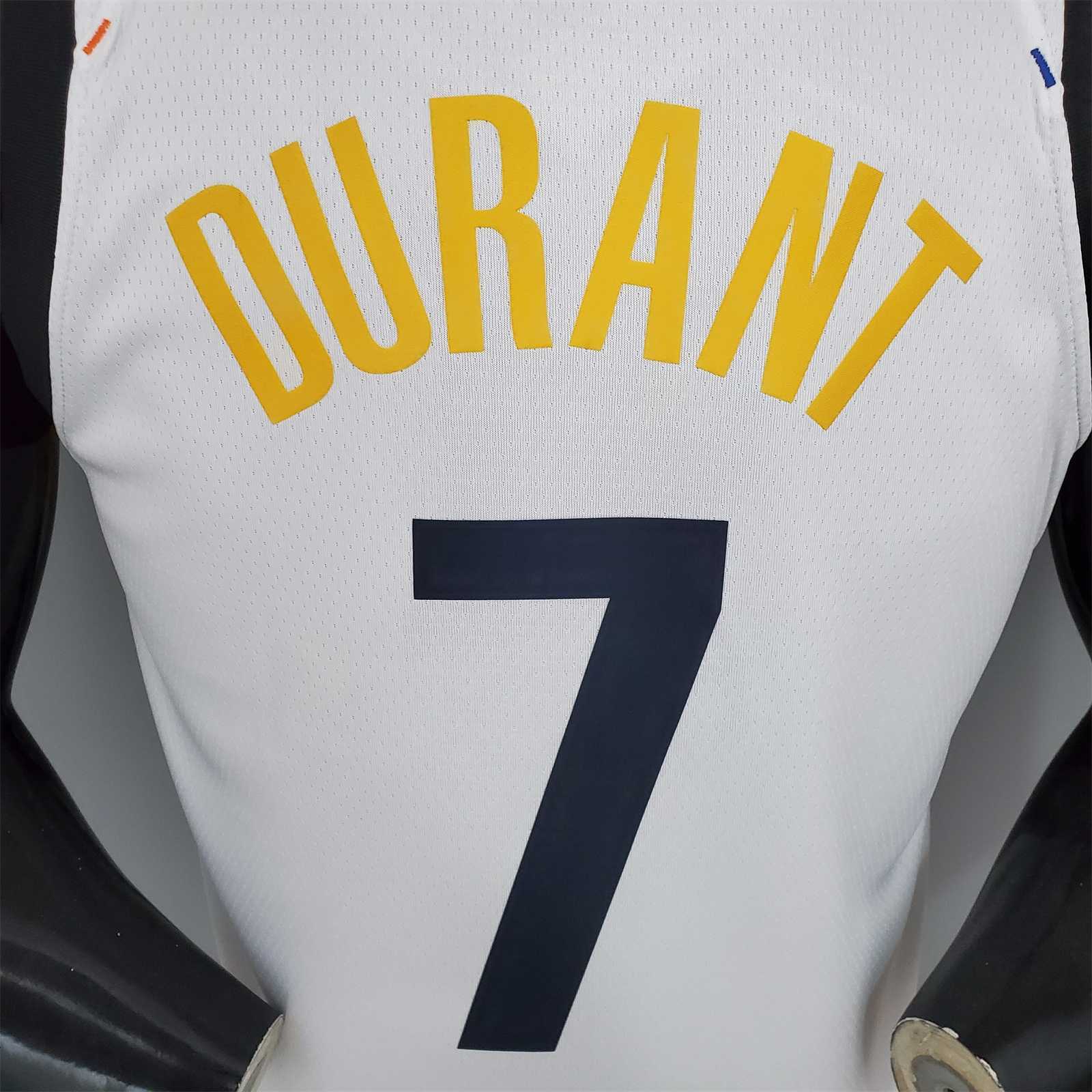 DURANT#7 Brooklyn Nets graffiti white 8