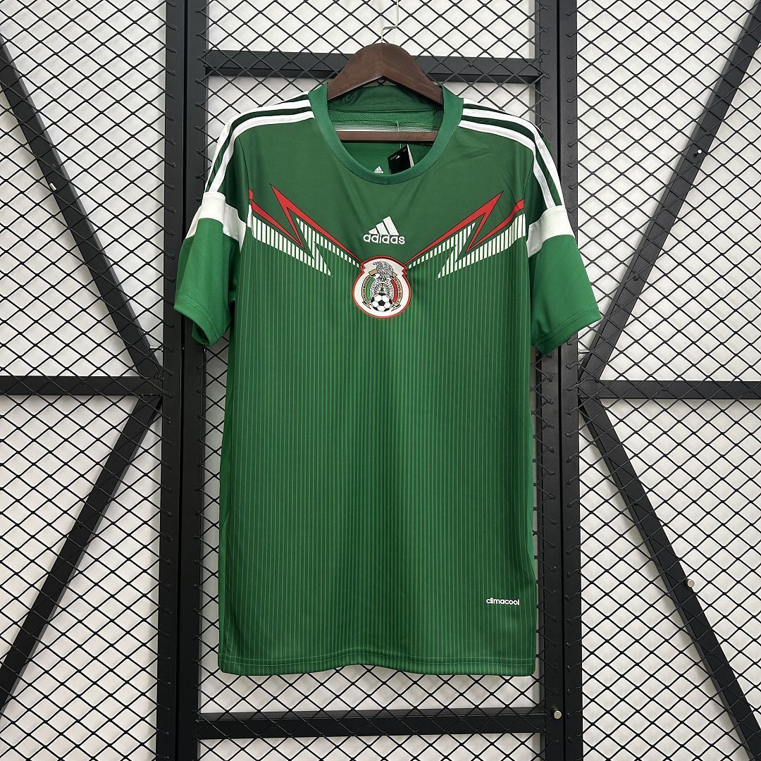 2014 Mexico Home Retro Kit Vintage Shirt AAAAJersey Supply Yupoo