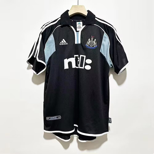 00-01 Newcastle away black retro jersey Best Soccer Jersey