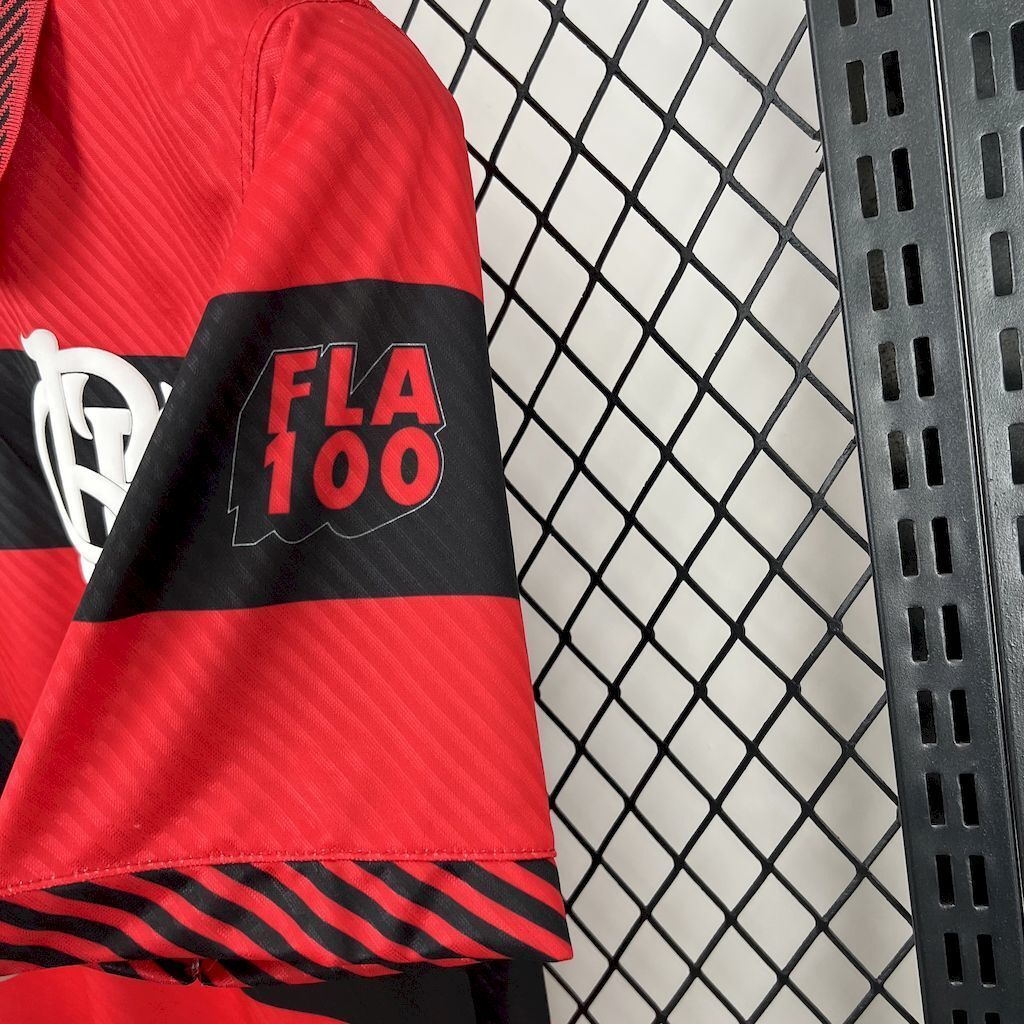95-96 Flamengo Retro Fla 100 Kit Vintage Shirt AAAAJersey Wholesale Yupoo 2