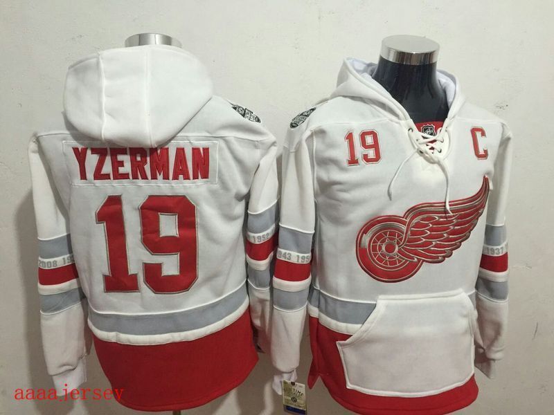 Detroit Red Wings hoodie ice hockey jersey M-3XL 底特律红翼队帽衫冰球服 2