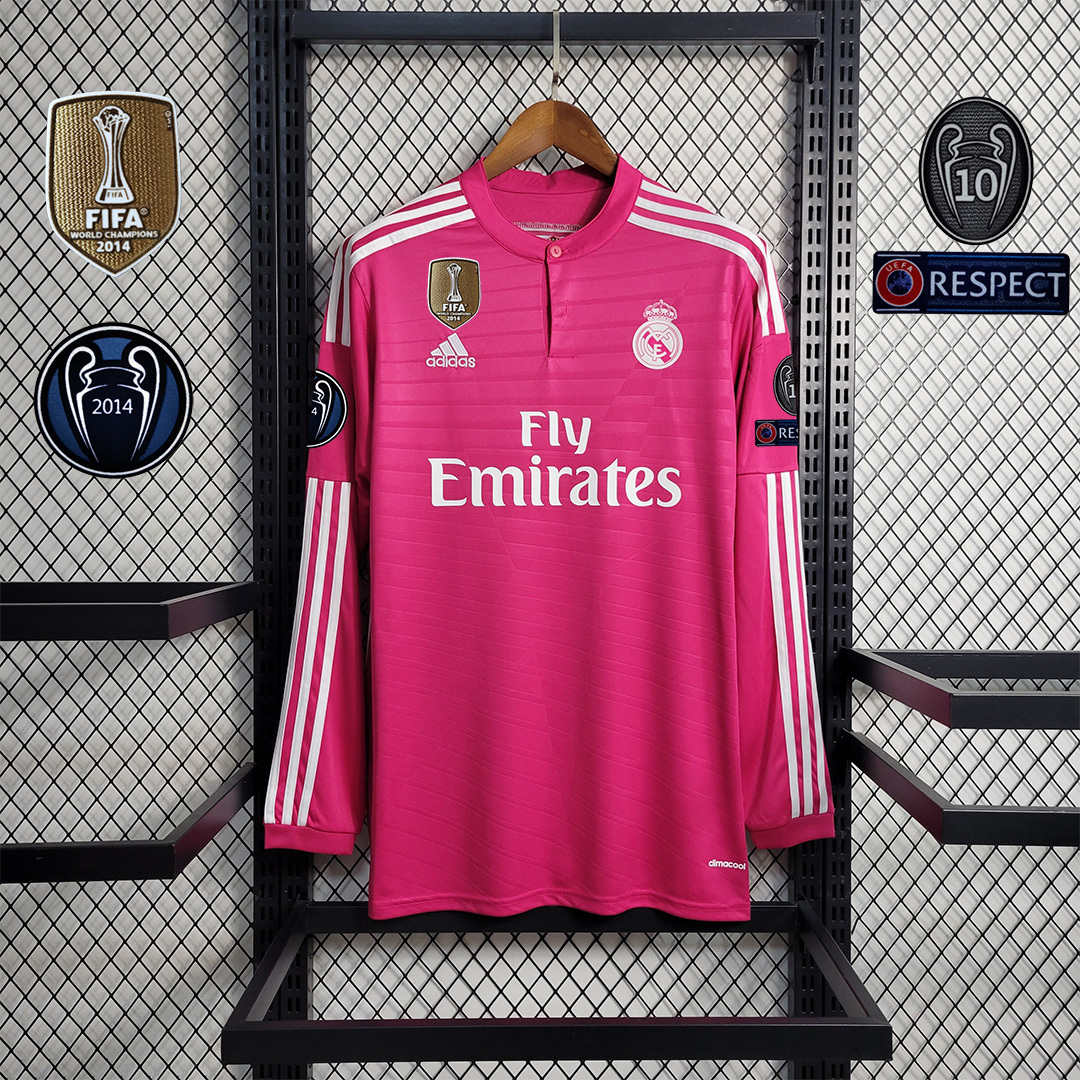 14-15 Real Madrid away long Sleeve