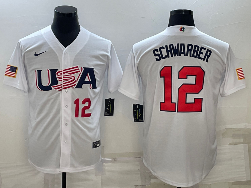 USA 2023 World Cup Baseball Jerseys 48
