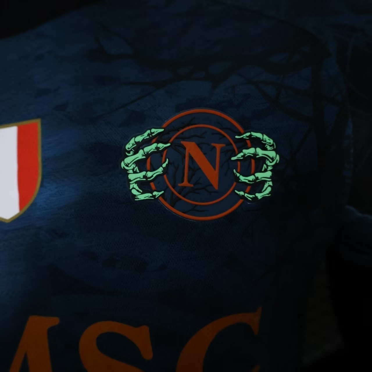 25-26 Napoli Halloween Special Edition Player Version T-Shirt Soccer AAAAJersey Supply Yupoo-1 4