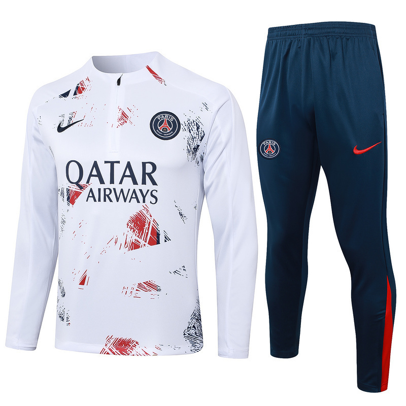 24-25 PSG Long Sleeve Training Suit Football Shirts