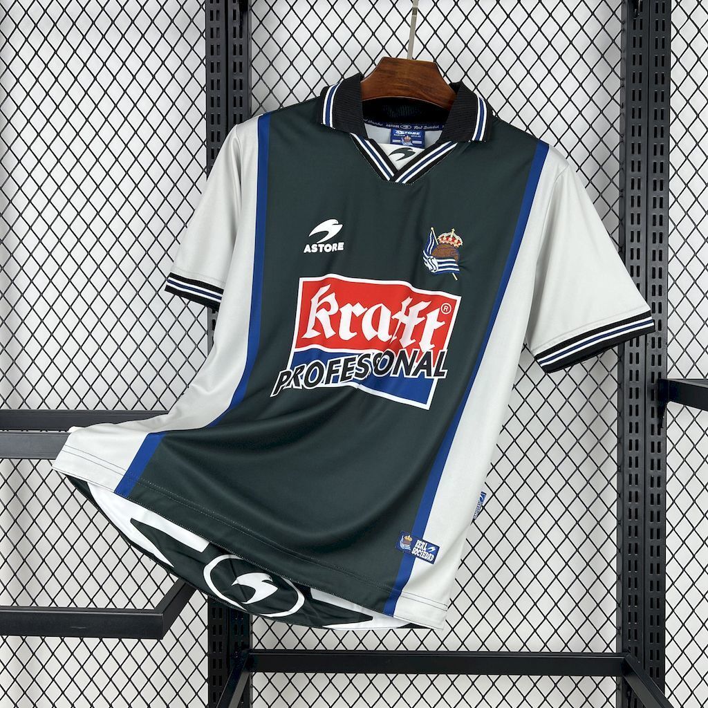 00-02 Sociedad Away Retro Kit Vintage Shirt AAAAJersey Supply Yupoo