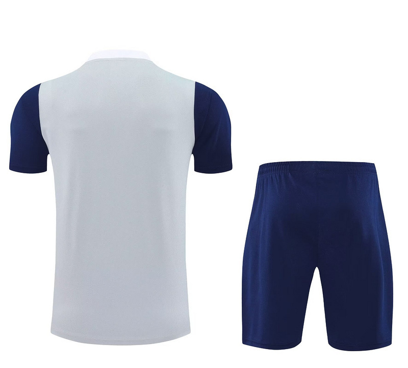 25-26 Inter Milan Grey&Navy Training Kits Football Tracksuits 2