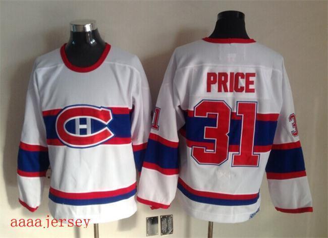 Montreal Canadiens retro ice hockey jersey M-3XL 蒙特利尔加拿大人复古冰球服 3