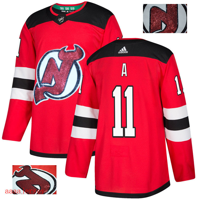 2018 New Jersey Devils Ice Hockey jersey M-3XL 新泽西魔鬼队时尚亮片款冰球服 15