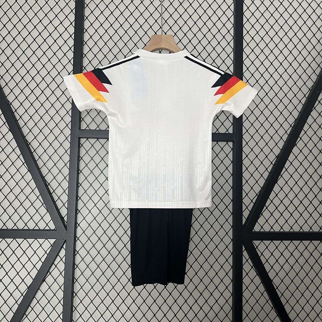 1990 Germany Home Retro Kids Kits World Cup Shirt Cheap Jerseys Yupoo 9