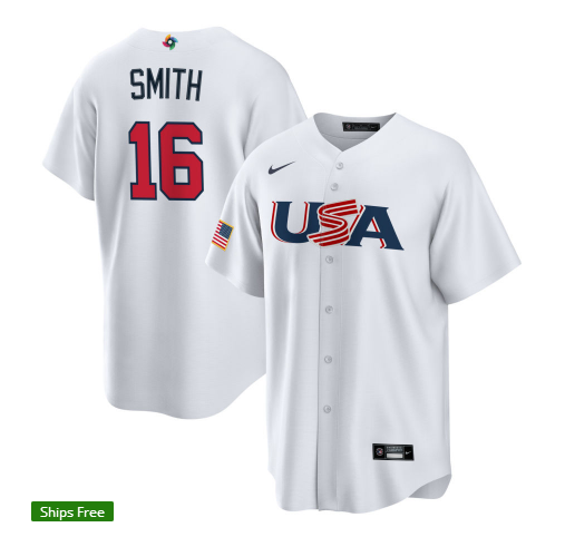 USA 2023 World Cup Baseball Jerseys 25