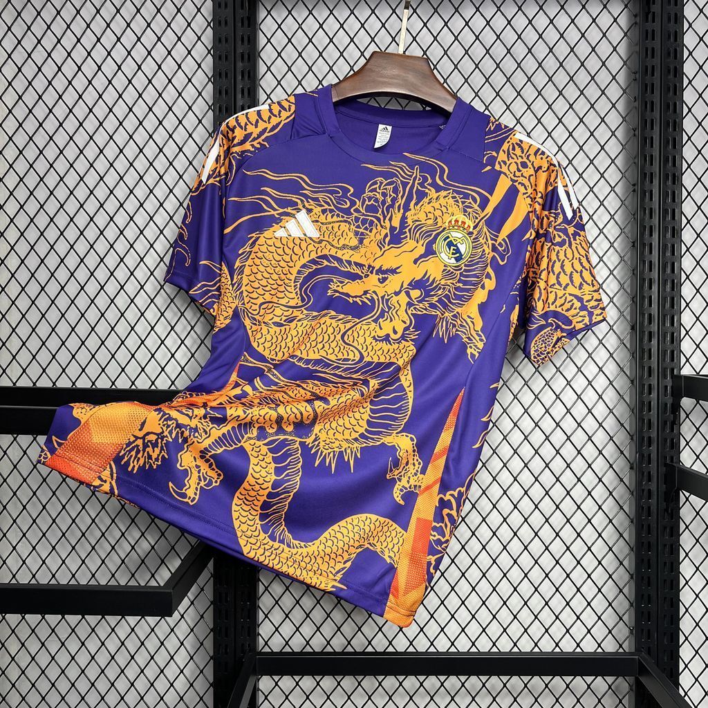 24-25 Real Madrid Purple Dragon Special Edition Soccer Uniforms Soccer AAAAJersey Yupoo 1