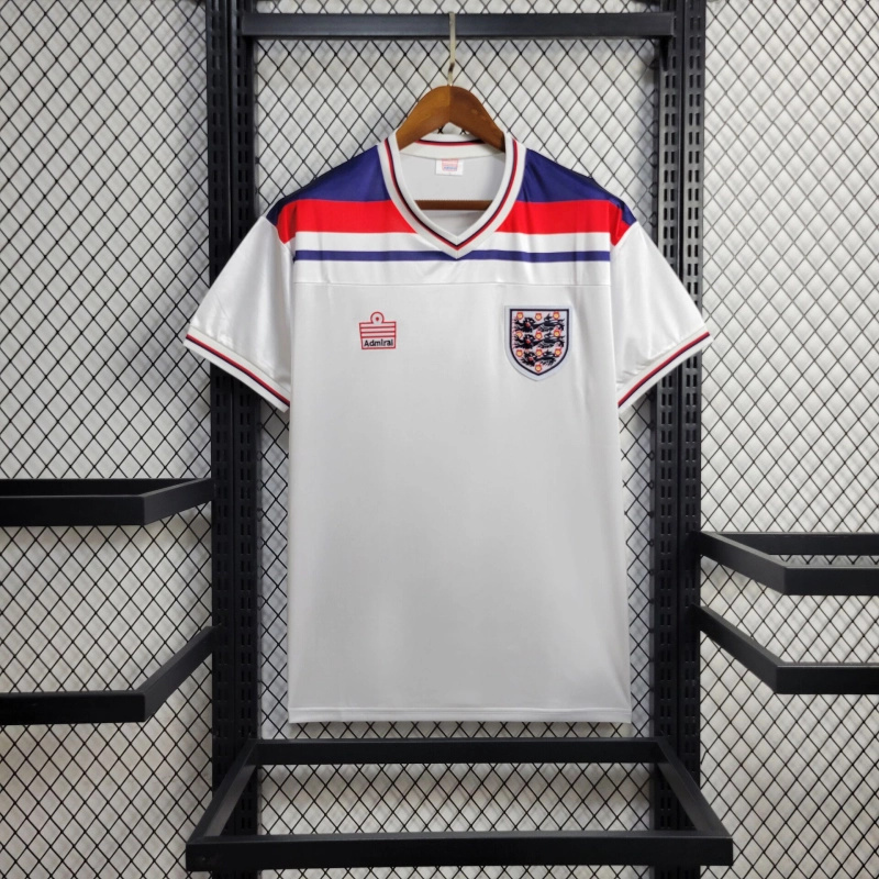 1982 England Home Retro Kit Vintage Shirt Football AAAAJersey Supplier