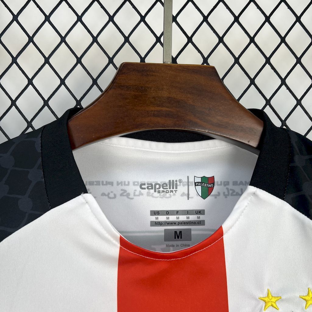 25-26 Palestino Home Shirt Football Uniform AAAAJersey Yupoo 4