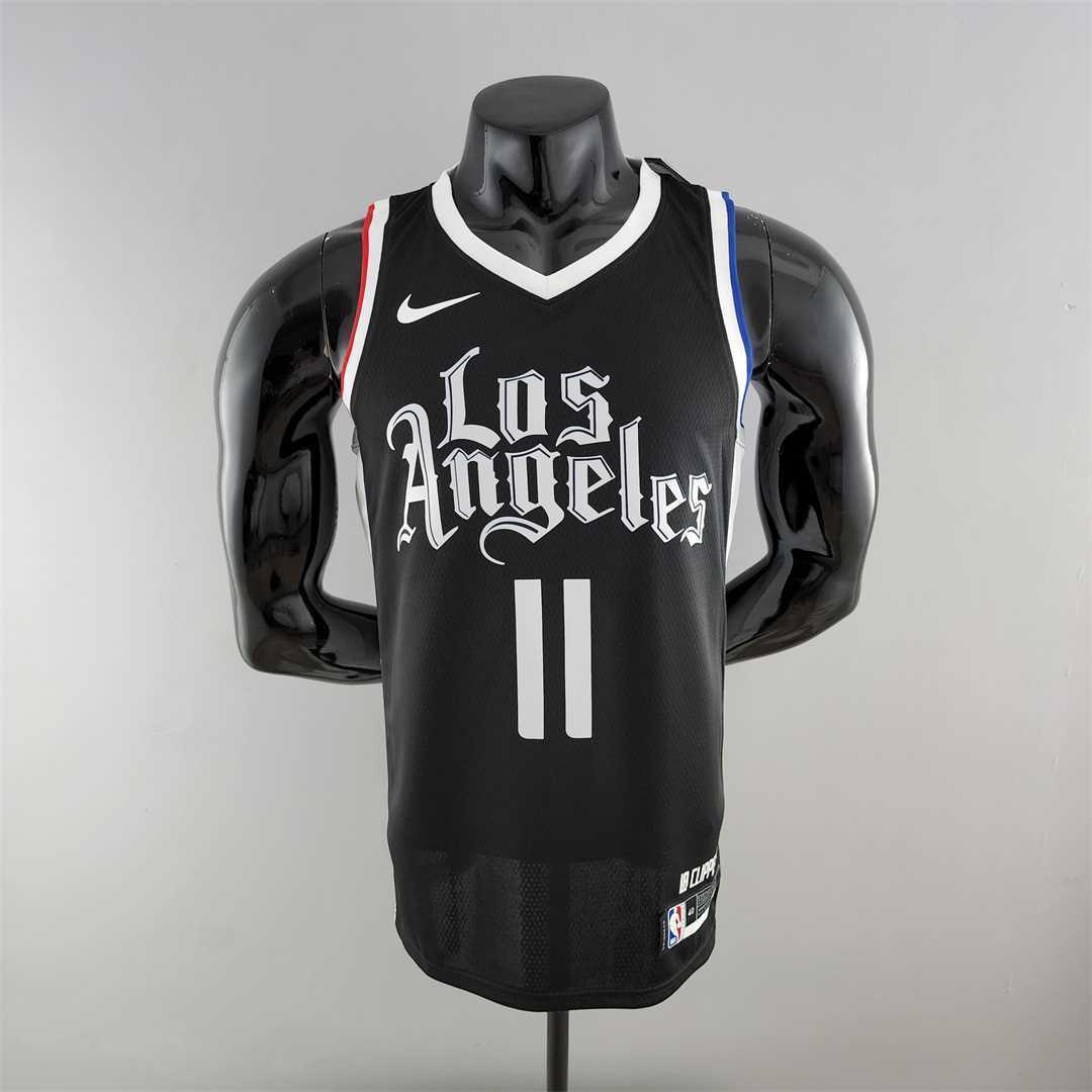 WALL#11 Los Angeles Clippers Black NBA jersey