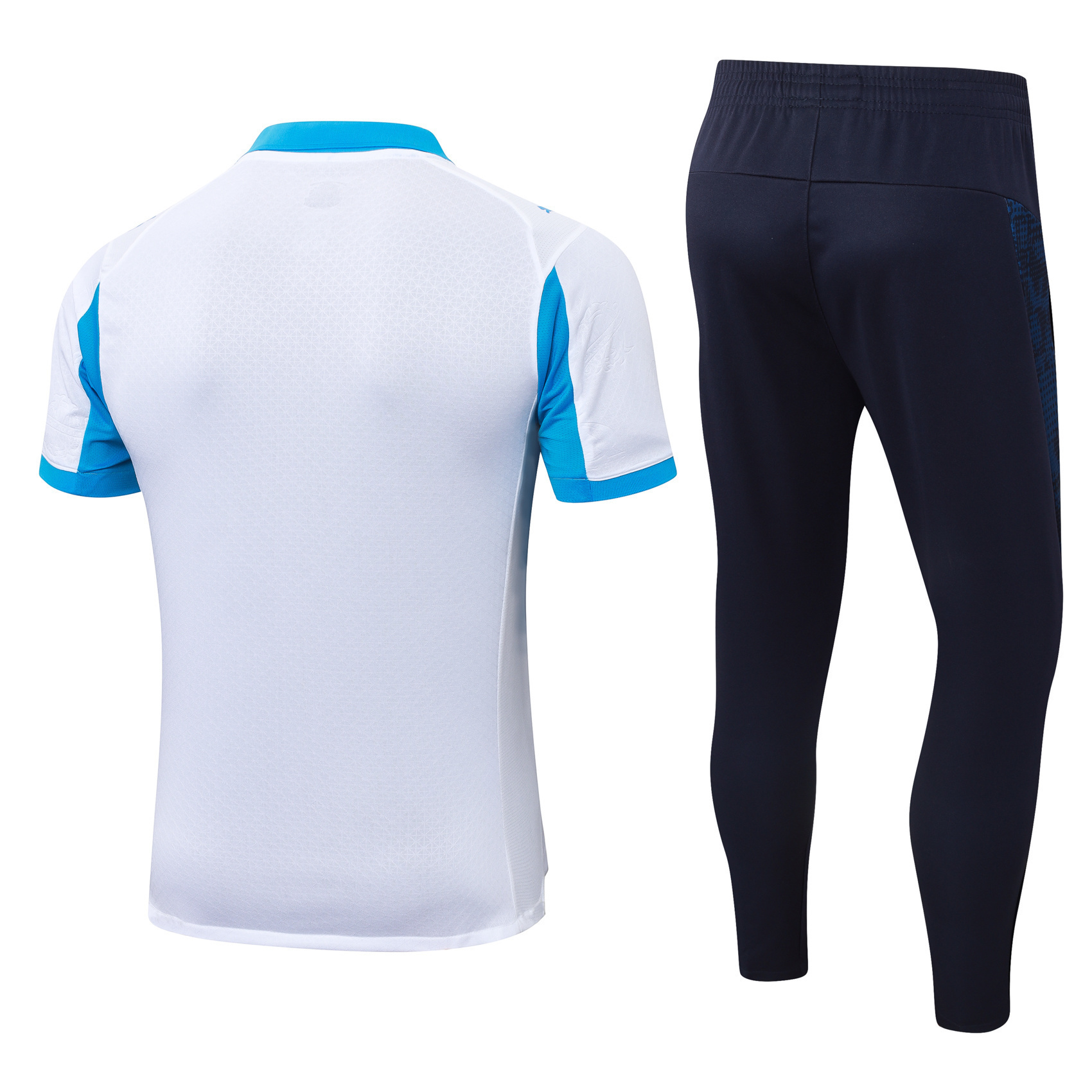 25-26 Marseille Home Player Version Training Kits Football Tracksuits 6