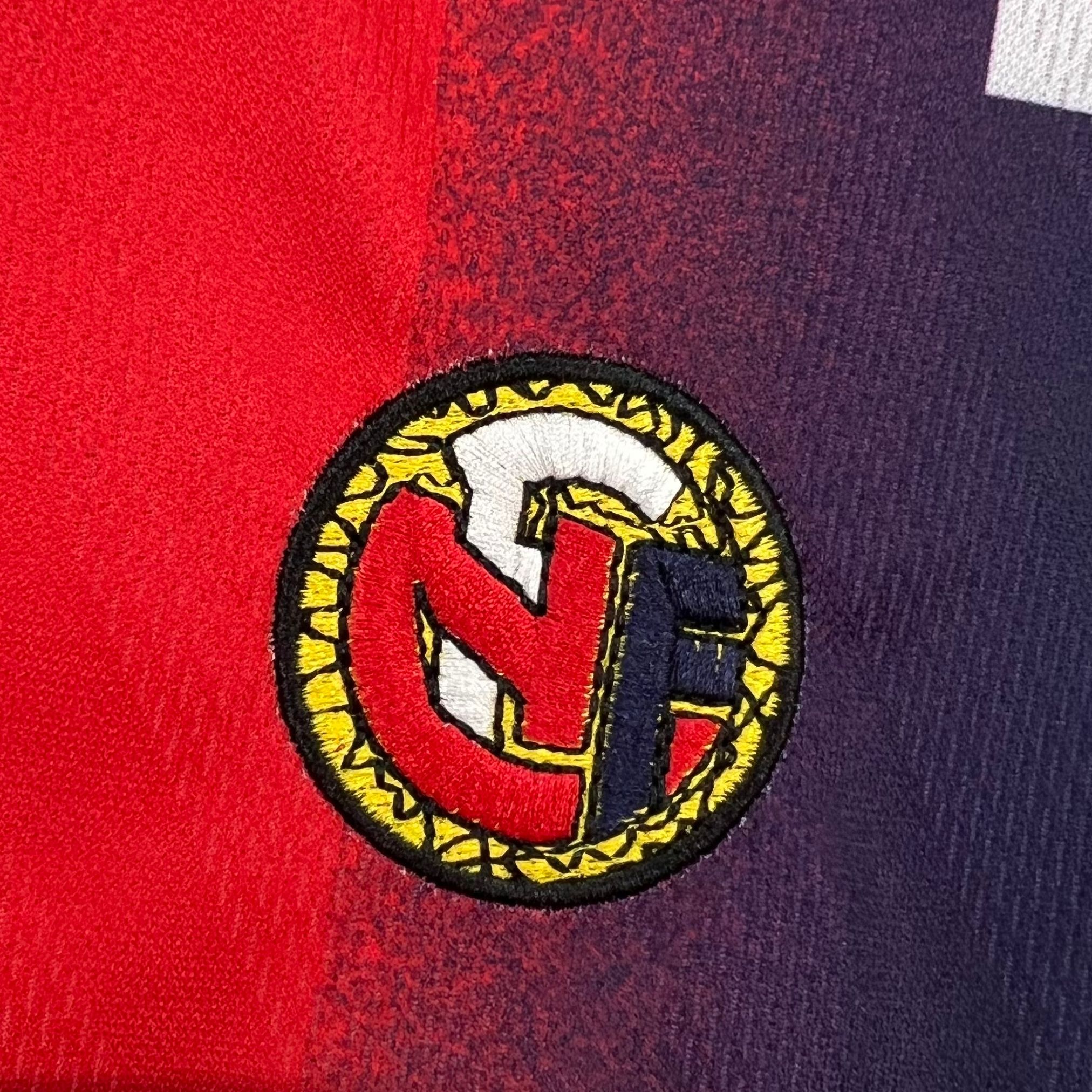 1997 Norway Mens Home Football Retro Kit Vintage T-Shirt AAAAJersey Wholesale Yupoo 8 4